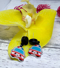 Load image into Gallery viewer, CLEARANCE:Ambulance/ Paramedic Earrings
