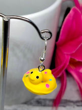 Load image into Gallery viewer, Rubber Duckie Novelty Earrings
